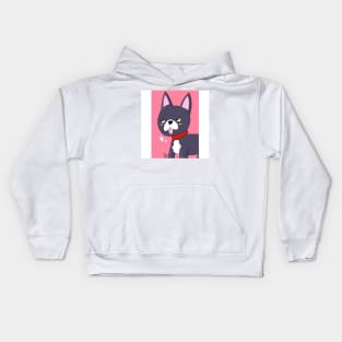 Cute French Bulldog Kids Hoodie